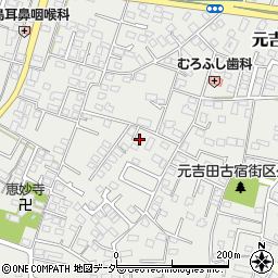 茨城県水戸市元吉田町2094周辺の地図