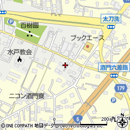 茨城県水戸市元吉田町2625-8周辺の地図