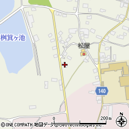 茨城県桜川市友部1773周辺の地図