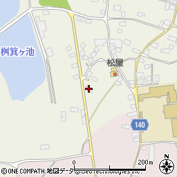 茨城県桜川市友部1773周辺の地図