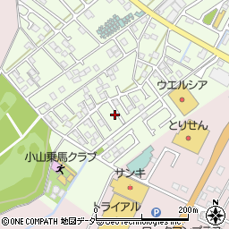栃木県小山市羽川38周辺の地図