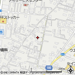 茨城県水戸市元吉田町1360-3周辺の地図