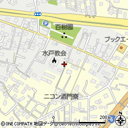 茨城県水戸市元吉田町2621-16周辺の地図