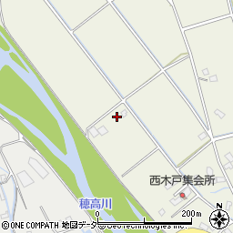 長野県安曇野市穂高北穂高151周辺の地図