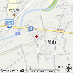 長野県上田市前山739周辺の地図