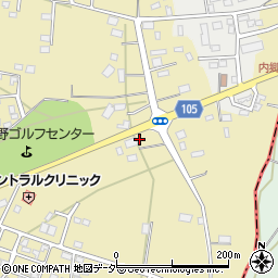常陸飯田周辺の地図