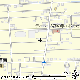 群馬県太田市大原町154-2周辺の地図