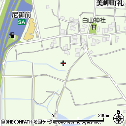 石川県加賀市美岬町サ周辺の地図