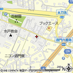 茨城県水戸市元吉田町2625-7周辺の地図