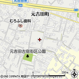 茨城県水戸市元吉田町2142-1周辺の地図