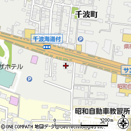 茨城放送周辺の地図