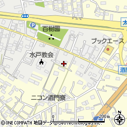 茨城県水戸市元吉田町2622-30周辺の地図