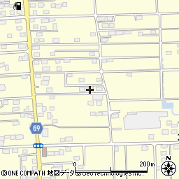 群馬県太田市大原町178-6周辺の地図