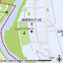 稲荷神社周辺の地図