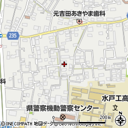 茨城県水戸市元吉田町1009-5周辺の地図