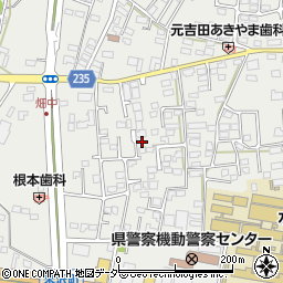 茨城県水戸市元吉田町996-2周辺の地図