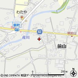 長野県上田市前山780周辺の地図