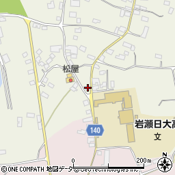 茨城県桜川市友部1739-5周辺の地図