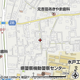 茨城県水戸市元吉田町997-2周辺の地図