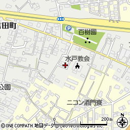 茨城県水戸市元吉田町2155周辺の地図