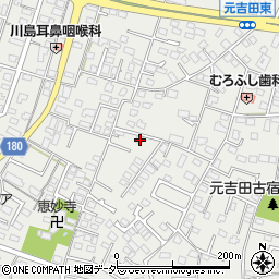 茨城県水戸市元吉田町2091-1周辺の地図