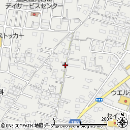 茨城県水戸市元吉田町1363-14周辺の地図