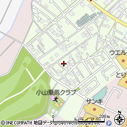 栃木県小山市羽川25周辺の地図