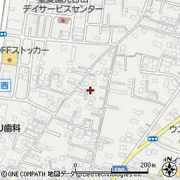 茨城県水戸市元吉田町1364-11周辺の地図