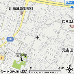 茨城県水戸市元吉田町2091-8周辺の地図