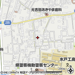 茨城県水戸市元吉田町1009-3周辺の地図
