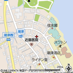 石川県加賀市潮津町イ110周辺の地図