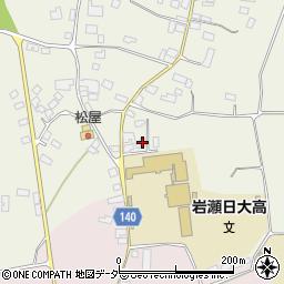 茨城県桜川市友部1739-8周辺の地図