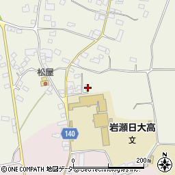 茨城県桜川市友部1739-6周辺の地図