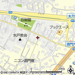 茨城県水戸市元吉田町2624周辺の地図