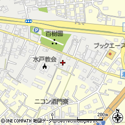 茨城県水戸市元吉田町2622-7周辺の地図