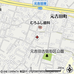 茨城県水戸市元吉田町2132-1周辺の地図