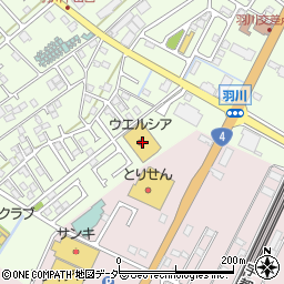 栃木県小山市羽川57周辺の地図
