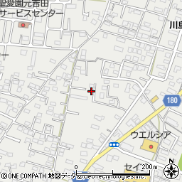 茨城県水戸市元吉田町1378-5周辺の地図
