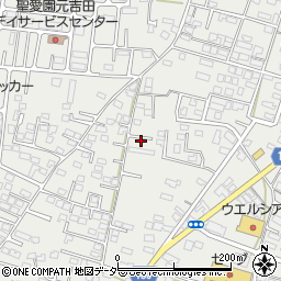 茨城県水戸市元吉田町1371-14周辺の地図