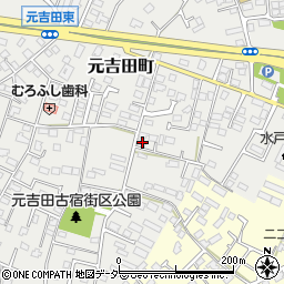 茨城県水戸市元吉田町2143-3周辺の地図