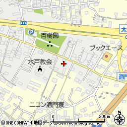 茨城県水戸市元吉田町2622-8周辺の地図