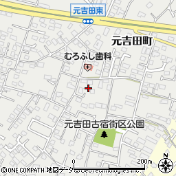 茨城県水戸市元吉田町2133-1周辺の地図