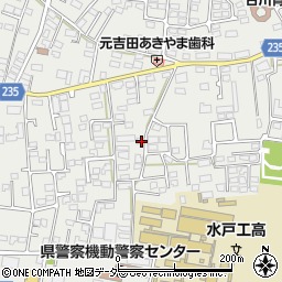 茨城県水戸市元吉田町1006周辺の地図