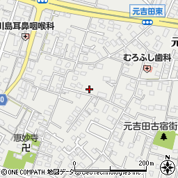 茨城県水戸市元吉田町2213-3周辺の地図