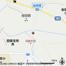 長野県松本市会田835周辺の地図