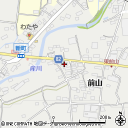 長野県上田市前山777-1周辺の地図