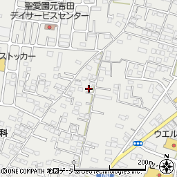 茨城県水戸市元吉田町1363周辺の地図