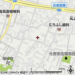 茨城県水戸市元吉田町2212周辺の地図