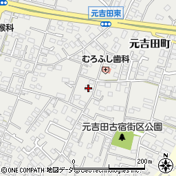 茨城県水戸市元吉田町2205周辺の地図