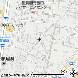 茨城県水戸市元吉田町1190-5周辺の地図